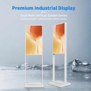 Siêu mỏng hai cực trong nhà Màn hình LCD độ sáng cao 12V OEM nhà hàng bán lẻ áp phích hiển thị văn bản CMS Chức năng 1 năm - Product Image 3