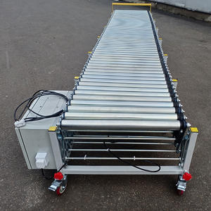 نظام ناقل صناعي بعرض 500 مم مع حزام بولي-في مخصص وناقل بكرات من الفولاذ المقاوم للصدأ للفرز - Product Image 5