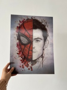 MEIXIANG 30x40cm Plastique Anime Japonais 3D Lenticulaire Animation Flip Carte Sportive Murale Modèle 3040 - Product Image 6