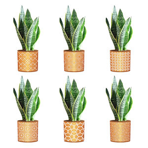 YICAI-Planta Artificial en maceta, bonsái personalizado, patrón de arcilla de imitación, decoración de plantas falsas Oem - Product Image 3