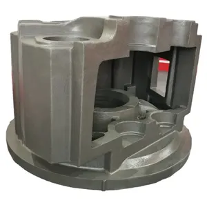 OEM Box casting housing casting Ductile Iron & Gray Iron Resin Sand Casting parts