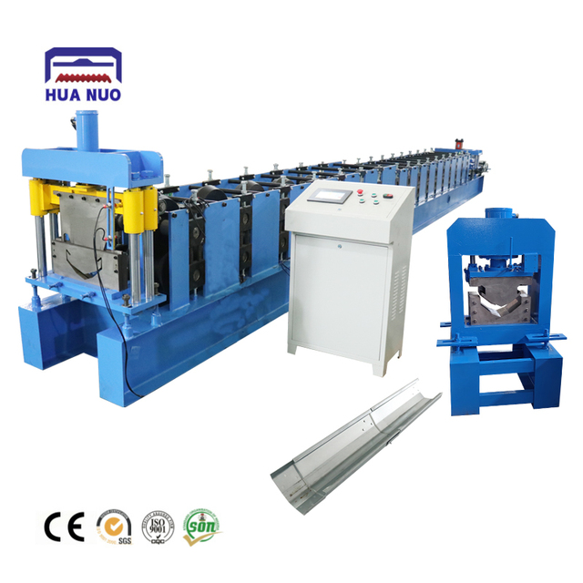 Best Sales Seamless Automatic Roofing Gutter Making Machine with Colored Steel Tile Bending Gear China