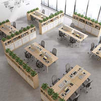 Meuble de rangement pour plantes vertes sur mesure, étagère à fleurs, cloison de bureau, séparateur de pièce, armoire de classement