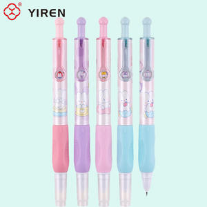 Yiren प्यारा खरगोश कार्टून फाउंटेन पेस्टल रंग चिकनी लेखन बच्चों पसंदीदा स्टेशनरी - Product Image 5