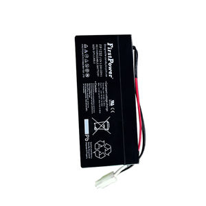 Biolight originale FP1232 Pb2 batteria al piombo-acido con connettore a 2 aghi per uso medico e domestico - Product Image 5