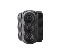 Conectores de Cable Eléctrico Negros UL QMS-S1-0-3, Conectores Multi-Tap Aislados, Terminales LUG de Entrada de un Solo Lado, UL y No UL