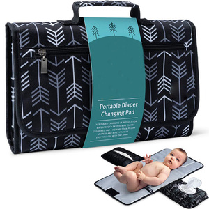 Tapis <span class=keywords><strong>de</strong></span> <span class=keywords><strong>Table</strong></span> à <span class=keywords><strong>langer</strong></span> imperméable à une main, Portable, unisexe, couche-culotte pour bébé, avec <span class=keywords><strong>coussin</strong></span> <span class=keywords><strong>de</strong></span> tête intégré - Product Image 1