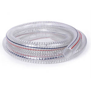 Áp Lực Cao Xoắn Ốc Dây Thép Gia Cố Trong Suốt Mùa Xuân Máy Bơm Nước Ống Ống PVC Dây Thép Ống - Product Image 1