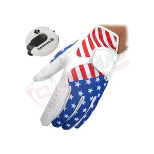 Offres Spéciales Cabretta-Leather de couleur noire haute performance Logo de haute qualité Gants de golf respirants tous temps aux meilleurs prix - Product Image 5