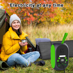 Envío gratis EE. UU. AC Outlet 120W Peak Power Bank Power Station para Home Backup Outdoor Emergency RV Van Hunting - Product Image 5