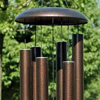 야외 정원 장식 큰 깊은 톤 조정 코린티아 벨 바람 차임 튜너 세트 36 인치 홈 장식