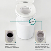 Offre Spéciale : Toilettes Intelligentes Biodégradables Modernes avec Compostage et Séparation Humide/Sèche