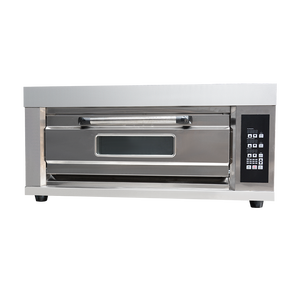 Four à pizza 1 couche 2 couches 3 couches Four à pain commercial électrique à gaz Disponible avec panneau de commande numérique - Product Image 1