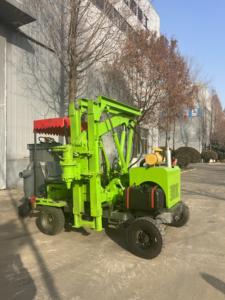 유압 휠 유형 고속도로 운전자 스크류 필링 파일 당기기 가능 - Product Image 5