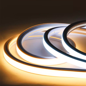 Bande <span class=keywords><strong>LED</strong></span> en silicone étanche 220V pour intérieur, <span class=keywords><strong>sans</strong></span> transformateur, flexible et souple, pour éclairage encastré dans les rainures - Product Image 1