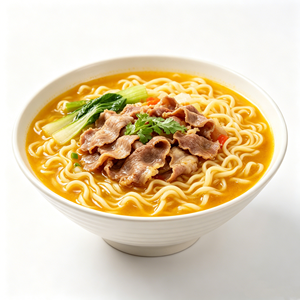 Nouilles Frites au Bœuf et au Bouillon d'Or Chinois Authentique – Fourniture en Gros, Ramen Instantané Faible en Gras, Bouillon Riche, Bœuf Tendre – 12 Tasses, Cuisson en 5 Minutes - Product Image 5