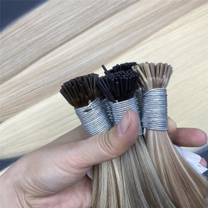 Tóc thả vận chuyển toàn bộ bán sẵn sàng để tàu Keratin phần mở rộng tóc itip tóc con người - Product Image 4