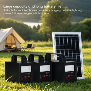 Alltop Portable Outdoor Power Energy Kit Dc <strong>Solar</strong> Led Lighting <strong>System</strong> to Provide Multiple <strong>Lights</strong> - Product Image 2
