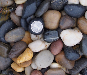 Bán buôn hỗn hợp màu sắc đá cao đánh bóng Pebble đá Cobble đá giá rẻ Pebble - Product Image 2