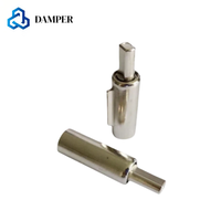 Charnières à amortisseur à fermeture douce en acier inoxydable 1012D pour couvercles de bar de cuisine et de lave-vaisselle, direct usine