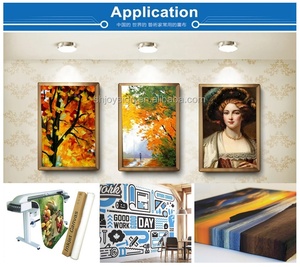 Cuộn vải trắng sáng cao cấp với polyester và bông để in sử dụng cho in ảnh nghệ thuật hiển thị trang trí trong nhà - Product Image 6