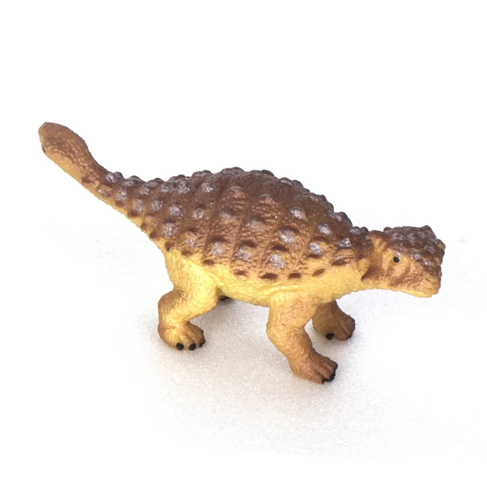 2024 Hot Sale Soft Material Lifelike Saichania Model Dinosaur TPR Toys For Children
