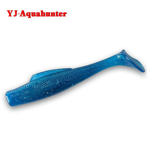 T-Tail Tpr <b>Floating</b> Soft Bait 50Mm White With Red Tip For Bass Lure <b>Fishing</b> - Product Image 3