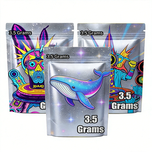 Bolsas Desodorantes Personalizadas de Grado Alimenticio, Autoportantes (3.5g/7g/14g/28g), Película de PE Termosellable con Logotipo - Product Image 4