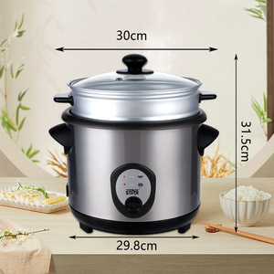 Olla Arrocera Eléctrica Winningstar de 2.2L, Vaporera de Acero Inoxidable, Electrodoméstico de Cocina - Product Image 4