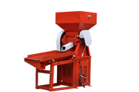 Machine à décortiquer les grains de café et à peler les cerises à haute productivité, alimentée par un moteur automatique, avec construction en acier au carbone