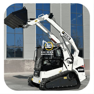 Precio de fábrica: Minicargadora de orugas diésel HZM SK1500T duradera con motor diésel, bomba hidráulica de alto alcance para espacios estrechos - Product Image 1