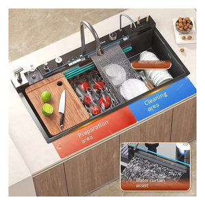 Los fregaderos multifuncionales de gran capacidad pueden satisfacer las necesidades diarias de lavar grandes cantidades de platos - Product Image 4