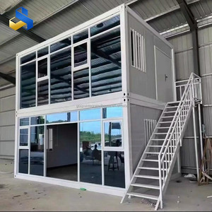 Contenedor <span class=keywords><strong>de</strong></span> Acero Expandible Prefabricado Chino Portátil <span class=keywords><strong>de</strong></span> 20 pies, <span class=keywords><strong>de</strong></span> Montaje Rápido, para Uso en Jardín o Resorts - Product Image 1