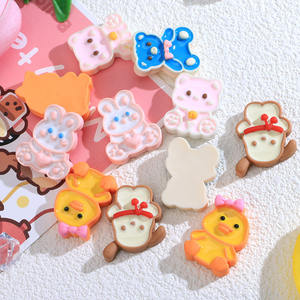 Liquidation bricolage goutte à goutte pince à cheveux mignon dessin animé Animal résine accessoires écologique coque de téléphone réfrigérateur autocollant <span class=keywords><strong>fait</strong></span> <span class=keywords><strong>maison</strong></span> - Product Image 5