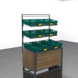 New Arrival <strong>Fruit</strong> and Vegetable <strong>Display</strong> Racks - Product Image 6