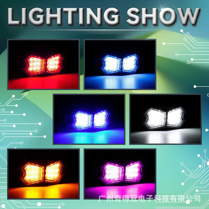 QIDEWIN – éclairage de châssis de voiture à 6 couleurs et 18 LED, fixation par vis en alliage d'aluminium pour mise à niveau et modernisation - Product Image 2