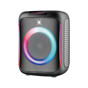 Caja de Subwoofer de 4 Pulgadas Amplificada con Luces LED de Colores Intermitentes, Altavoz de Plástico Profesional Tipo <span class=keywords><strong>Boombox</strong></span> 3 - Product Image 4