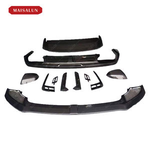 Kit de carrosserie de Style W12 en Fiber de carbone de <span class=keywords><strong>prix</strong></span> usine pour <span class=keywords><strong>Bentley</strong></span> <span class=keywords><strong>Bentayga</strong></span> V8 Kit de carrosserie de capot de diffuseur arrière de lèvre avant - Product Image 2