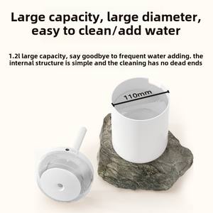 Humidificateur d'aromathérapie de bureau silencieux à grand volume de brouillard <span class=keywords><strong>Veilleuse</strong></span> colorée pour chambre à coucher Humidistat en plastique pour femmes enceintes - Product Image 2