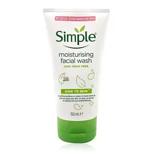Đơn giản trên khuôn mặt sạch sâu làm sạch nhẹ nhàng giữ ẩm cải thiện làn da không có căng thẳng 150ml màu xanh lá cây kem dưỡng ẩm tạo Bọt Rửa Mặt