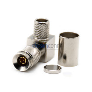 Rechter Engel 1.0/<span class=keywords><strong>2.3</strong></span> Din Mannelijke Crimp Type Connector - Product Image 3