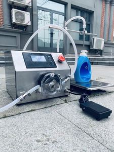 Bomba Peristáltica Resistente a Ácidos y Álcalis Fuertes, Máquina Cuantitativa Semiautomática Sensible a Líquidos para Bebidas, Jabón Líquido y Miel - Product Image 4