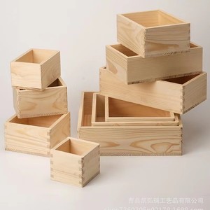 Suministro directo de fábrica de cajas de madera; cajas de madera para embalaje en formas rectangulares, cuadradas, hexagonales y redondas; venta al por mayor - Product Image 1