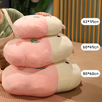 Coussin en peluche drôle de crème glacée Coussin en peluche alimentaire moelleux et doux Oreiller en peluche de crème glacée Jouet en peluche