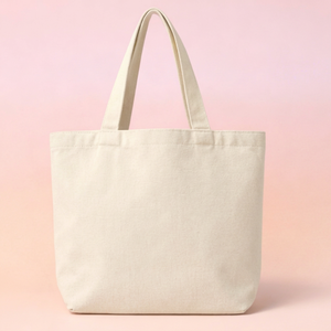 Sac de plage en toile imprimé personnalisé avec poignée d'épaule naturelle, logo personnalisé brodé, sac de shopping rayé - Product Image 2