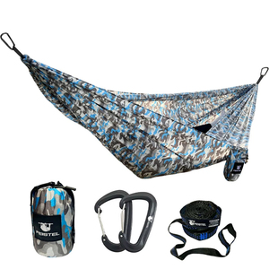 <span class=keywords><strong>Hamac</strong></span> léger en nylon pour 2 personnes avec <span class=keywords><strong>moustiquaire</strong></span>, motif camouflage, portable, pour la randonnée, le camping, la plage - Product Image 1