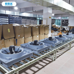 เครื่องทำความเย็นติดผนัง Hengshuangda แบบประหยัดพลังงาน ใช้ระบบทำความเย็นด้วยน้ำ สำหรับโรงงาน โรงงานอุตสาหกรรม และการใช้งานเชิงพาณิชย์ - Product Image 3
