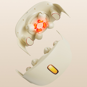 Dispositivo de Masaje <span class=keywords><strong>Abdominal</strong></span> Calefactado para la <span class=keywords><strong>Estreñimiento</strong></span>, Hinchazón y Reflujo, Masajeador de Abdomen con Función de Amasamiento para la Comodidad Digestiva - Product Image 3