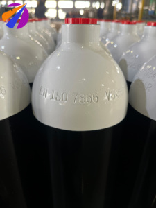 تسليم سريع سعر جيد 3L 150bar ضغط عالي ISO7866 نقطة/CE الألومنيوم خزان الغاز الطبي اسطوانة الأكسجين - Product Image 4