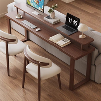 Bureau d'ordinateur pour enfants en bois blanc massif durable, bureau d'angle moderne et peu encombrant, table pratique pour la chambre à coucher, le bureau à domicile